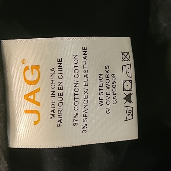 JAG black corduroy leggings, size 10 - Picture 9 of 11